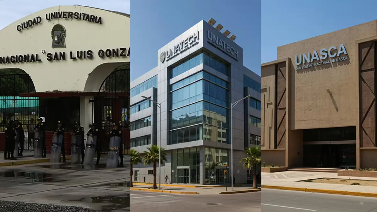 La región Ica tendría tres universidades nacionales: la UNICA, UNATECH y UNASCA ¿Cuál es la realidad?