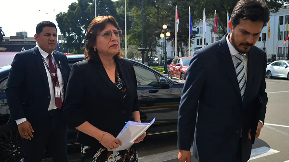 Le quitan la seguridad personal a Delia Espinoza tras ser destituida del cargo de fiscal de la nación