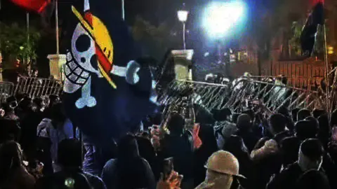 Marcha de la Generación Z de Perú ya es internacional "Están a punto de tomar al mismo Congreso"