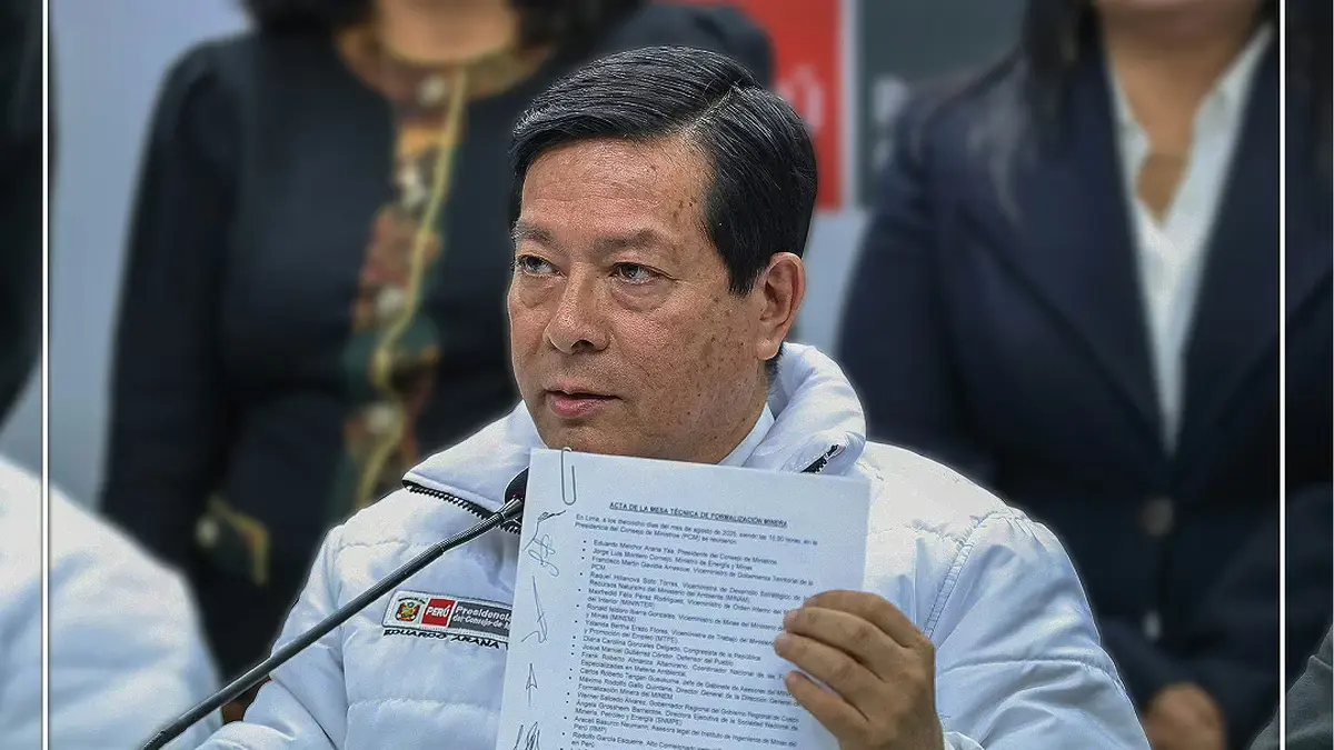 Premier Eduardo Arana en Ica tras suspensión de la fiscal Delia Espinoza y audios que lo relacionan con Santiváñez