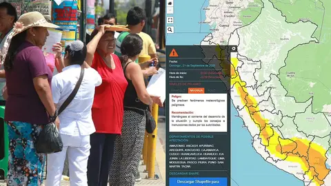 Senamhi: Alerta por fuertes vientos este fin de semana y calor extremo a puertas de la primavera 2025