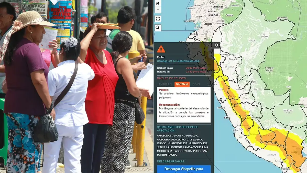 Senamhi: Alerta por fuertes vientos este fin de semana y calor extremo a puertas de la primavera 2025