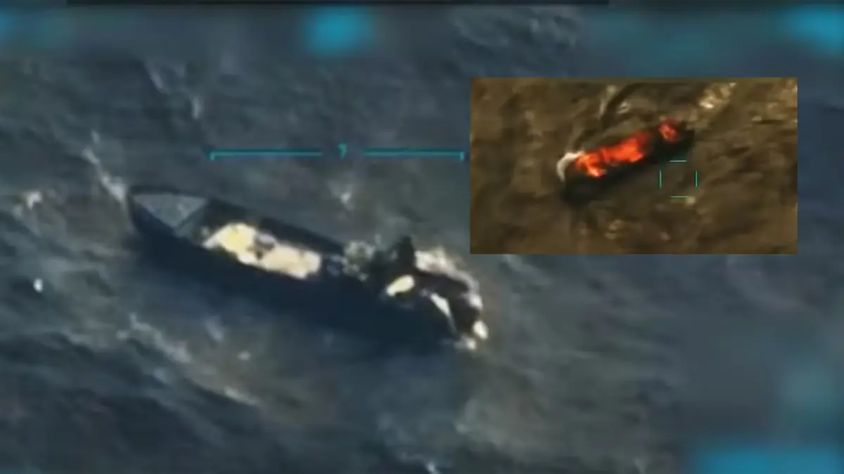 EE.UU. derriba segundo barco cargado de droga. Venezuela responde y dice que era un barco pesquero