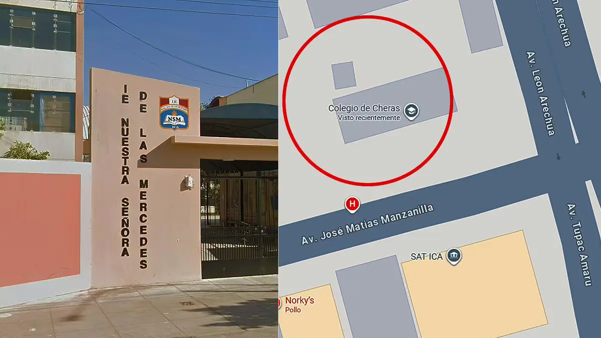 Ica: usuarios cambian en Google Maps el nombre del colegio Las Mercedes por “Colegio de Cheras”