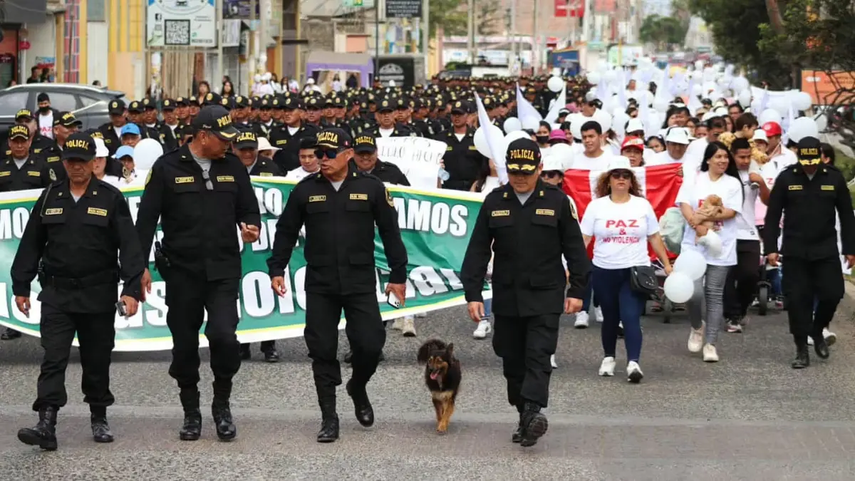 Anuncian marcha de apoyo a la Policía Nacional del Perú este 25 de octubre