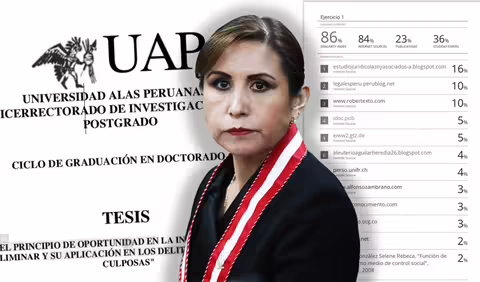 Así apareció la tesis de Patricia Benavides y es un completo plagio, según denuncias