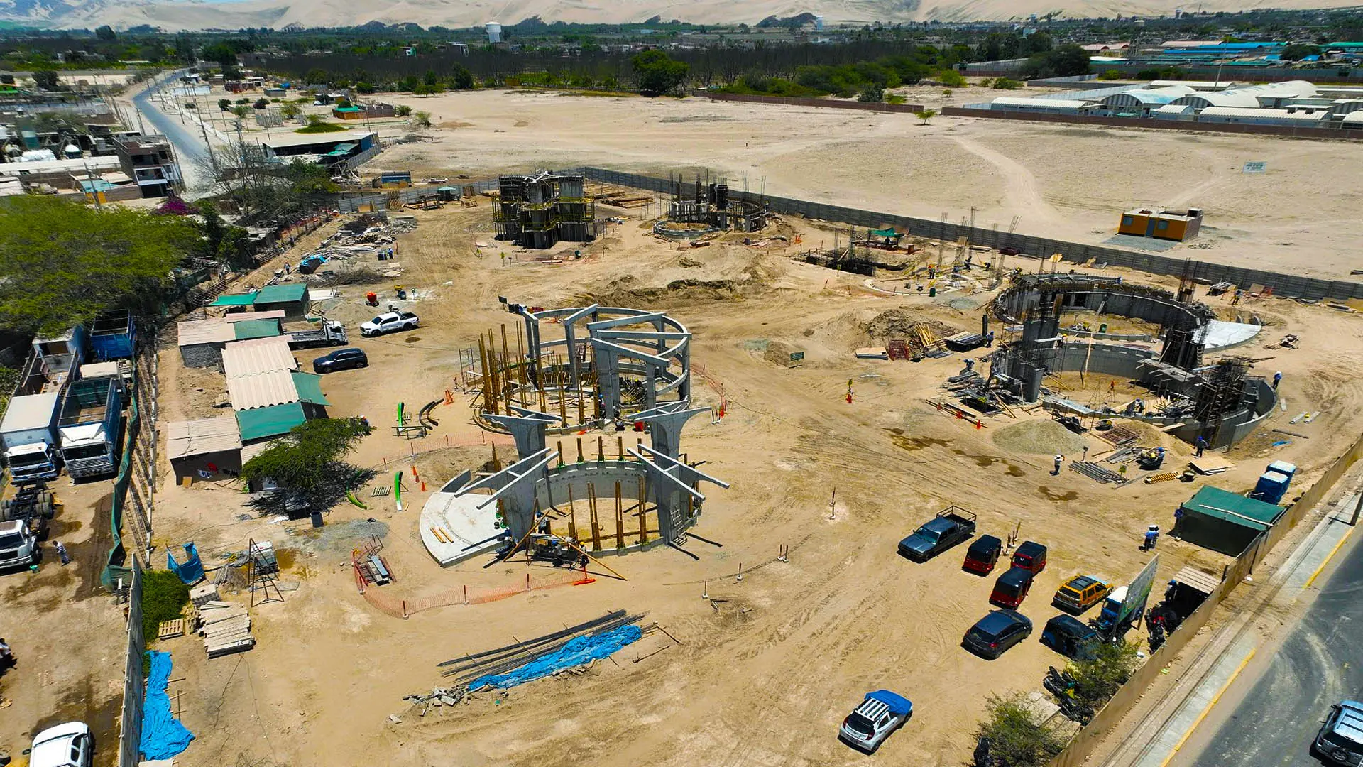 Así se construyen el nuevo zoológico municipal de Ica con más de 11 millones de soles