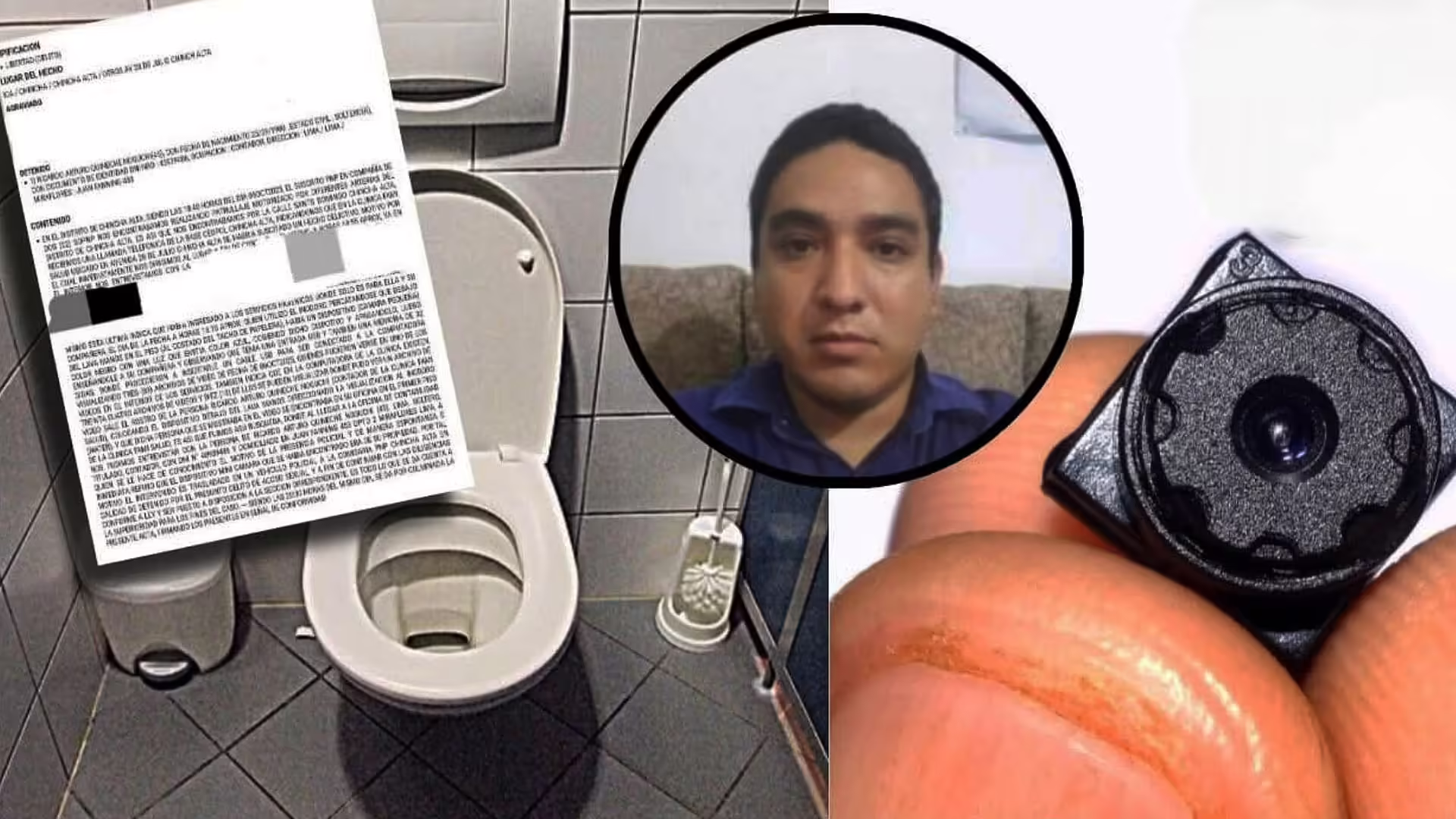 Cae contador de Clínica Famisalud en Chincha por instalar cámara oculta en el baño de mujeres