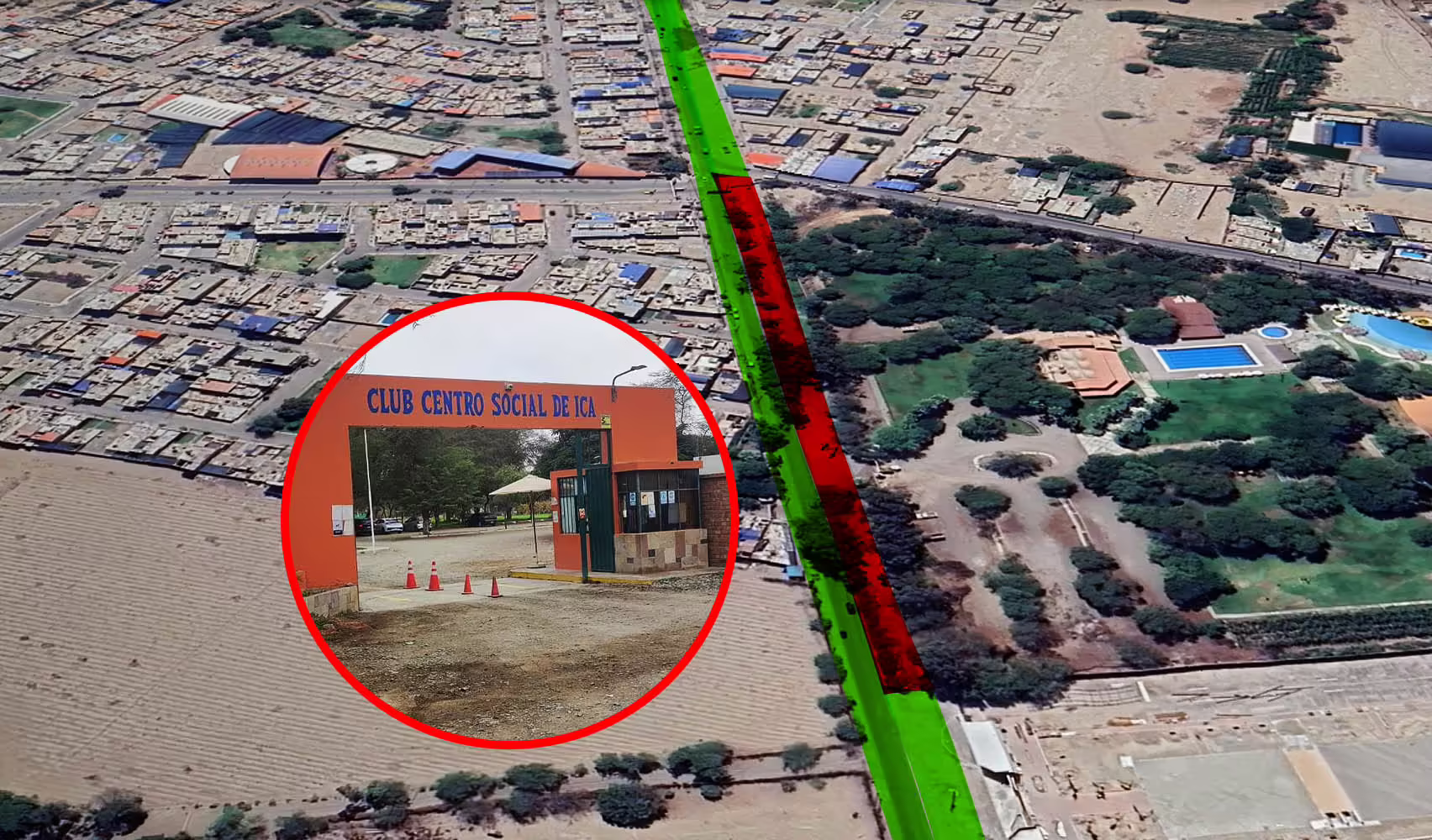 Ica: el Club Social que reclama millones por un terreno público y pone en riesgo la Doble Vía a Huacachina