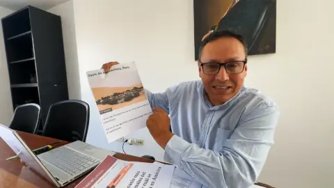 Ica: Abogado José Ordóñez exige demoler obras ilegales que atentan contra la Huacachina