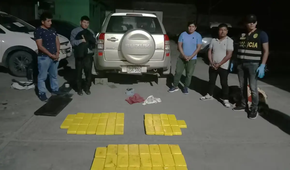 Ica: más de 15 años de cárcel para implicado en tráfico de cocaína en Nasca