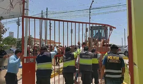 Ica: Municipalidad de Parcona retira la reja de acceso a Villa La Florida