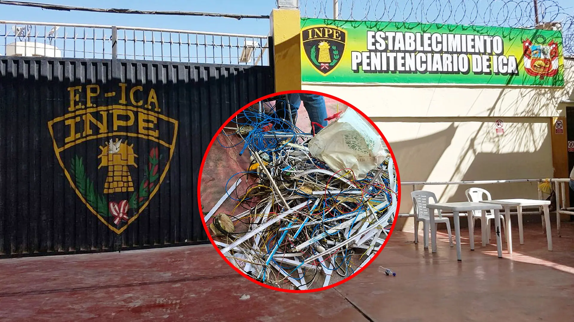 INPE decomisa cableados e instalaciones que ellos mismos permitían en el Penal Cachiche de Ica