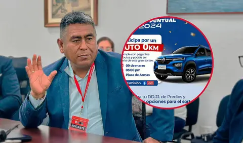 Nasca: Piden vacar al alcalde Jorge Bravo por sortear vehículo 0 km con fondos municipales