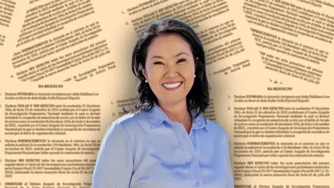 Tribunal Constitucional ordena archivar caso Cócteles contra Keiko Fujimori y Fuerza Popular