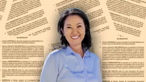 Tribunal Constitucional ordena archivar caso Cócteles contra Keiko Fujimori y Fuerza Popular