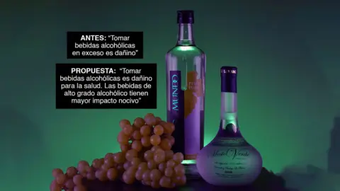 Congreso plantea Ley para modificar mensaje de advertencia al pisco que espanta al consumidor