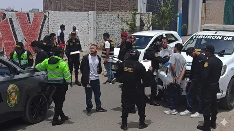 Ica: capturan a cinco colombianos del “gota a gota” tras asaltar a vecina durante cobro