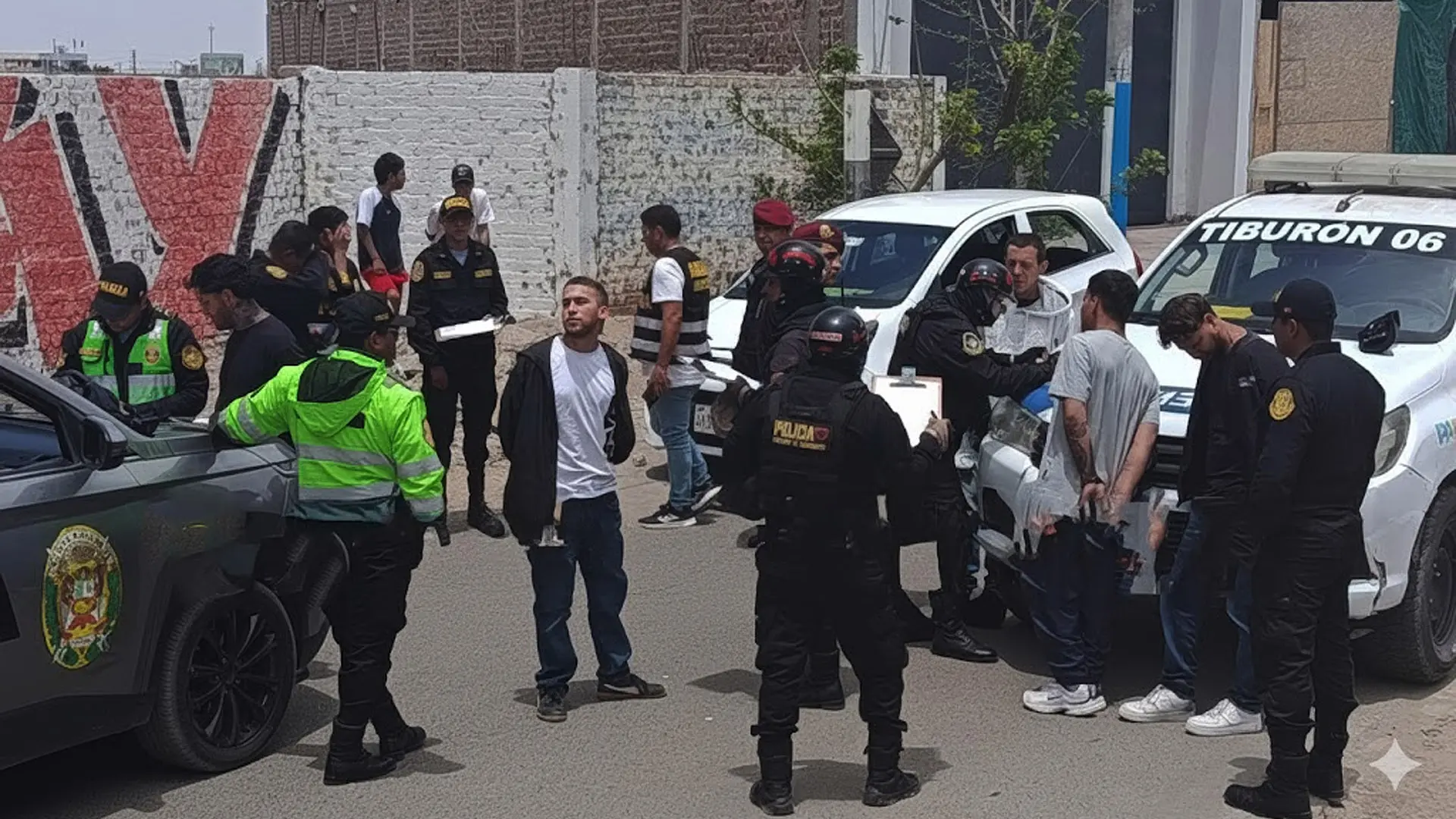 Ica: capturan a cinco colombianos del “gota a gota” tras asaltar a vecina durante cobro