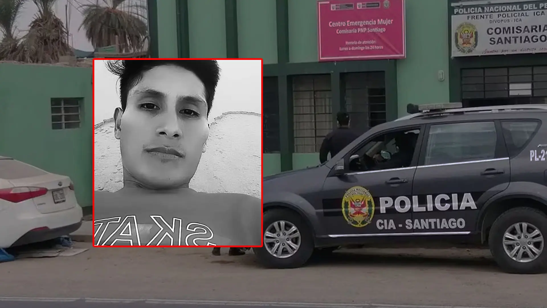 Ica: sujeto se quitó la vida en plena comisaría de Santiago tras acuchillar a su expareja