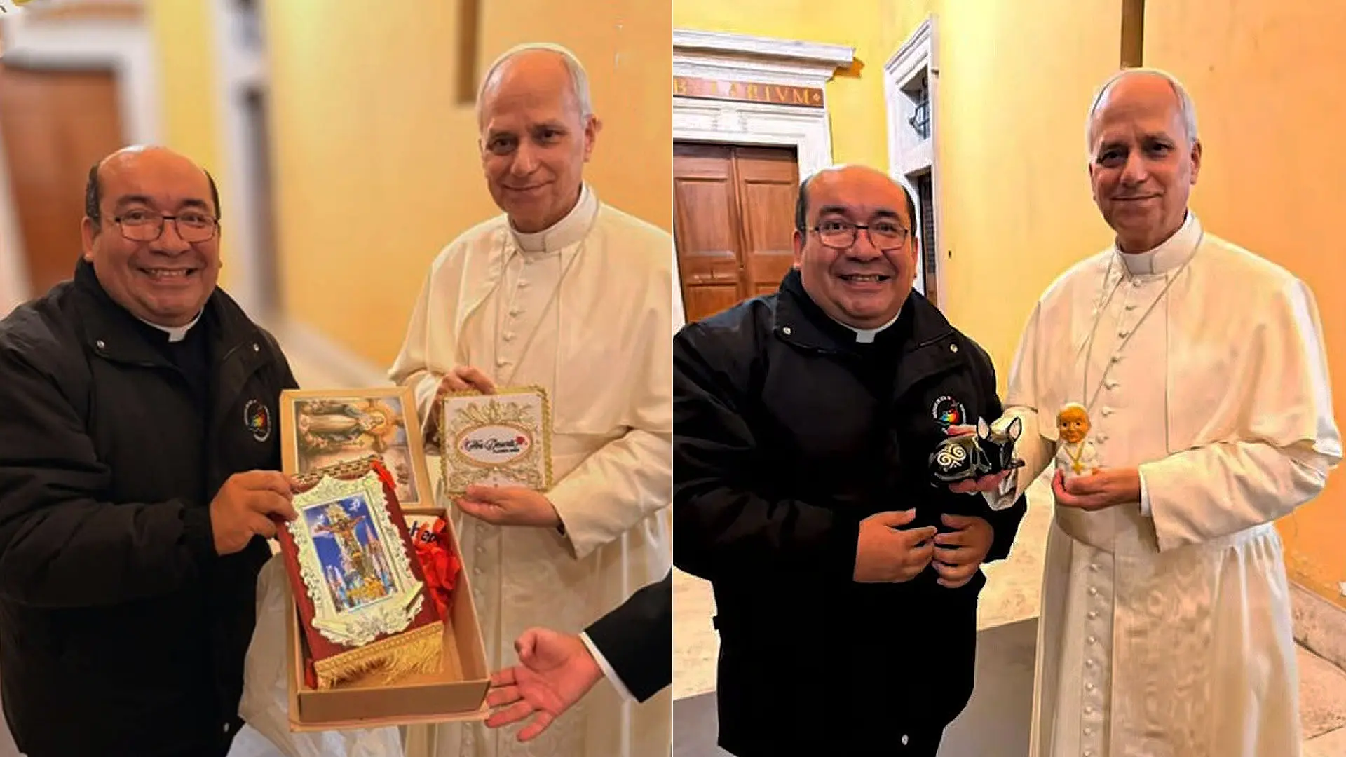 Desde Ica al Vaticano: Papa León XIV recibió al párroco de Parcona