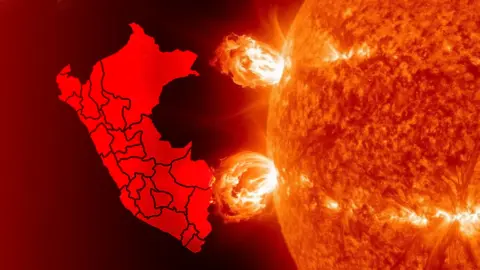 Perú registra tres explosiones solares en 72 horas: IGP advierte tormenta geomagnética intensa