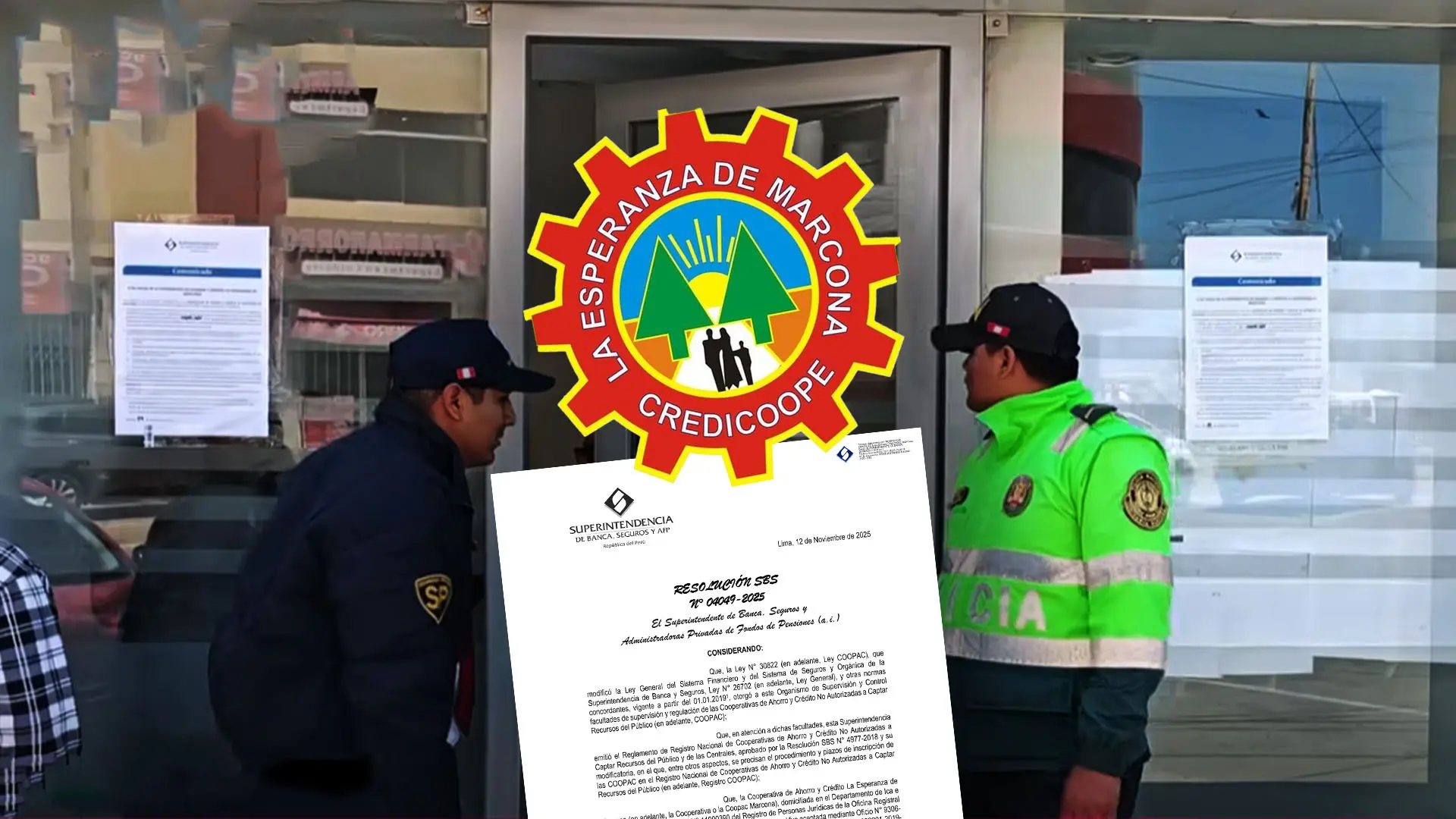 SBS interviene la Coopac La Esperanza de Marcona por pérdida total de capital y deja a cientos de socios en crisis