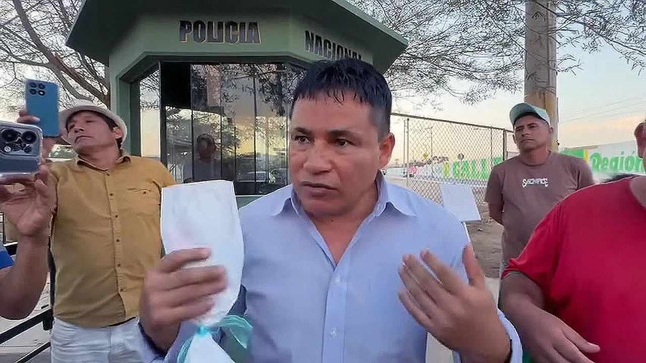 Ica: liberan al exalcalde de Marcona, Elmo Pacheco quien aún es acusado de organización criminal