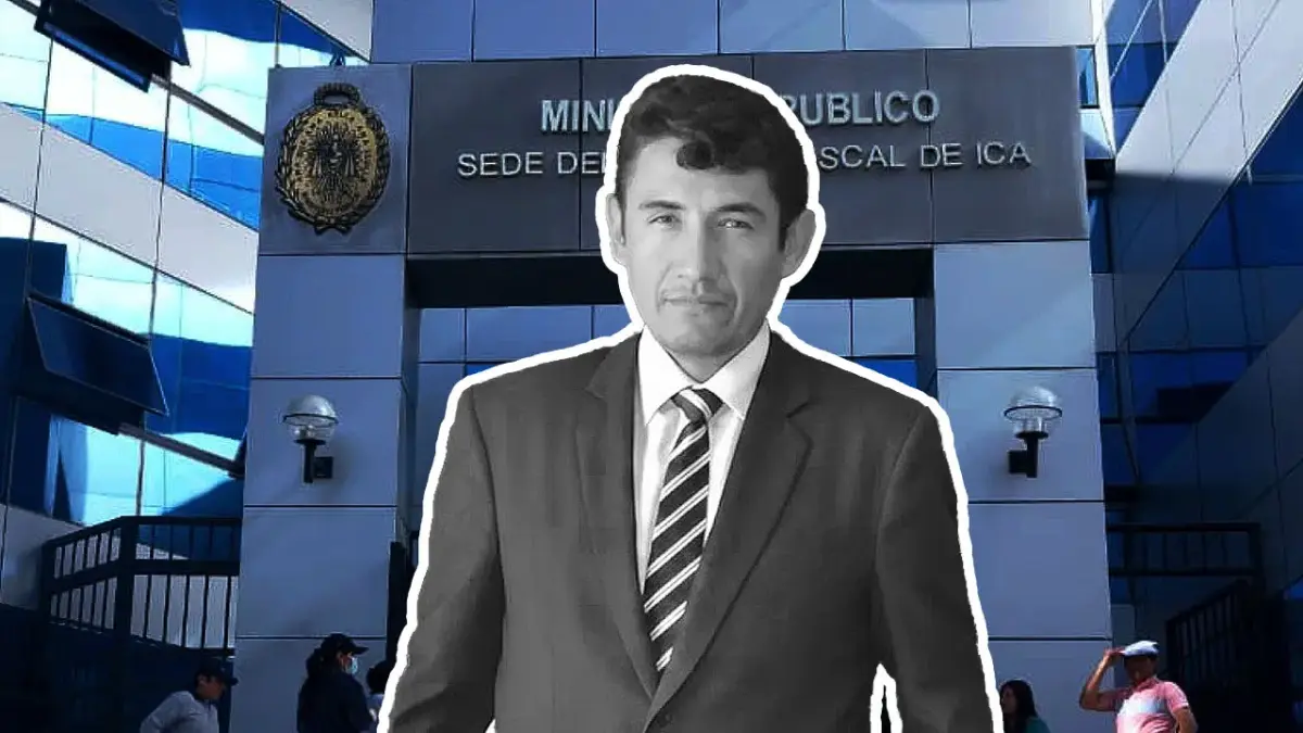 Poder Judicial de Ica condenó a cuatro años de prisión suspendida al fiscal Pedro Eloy Del Carpio