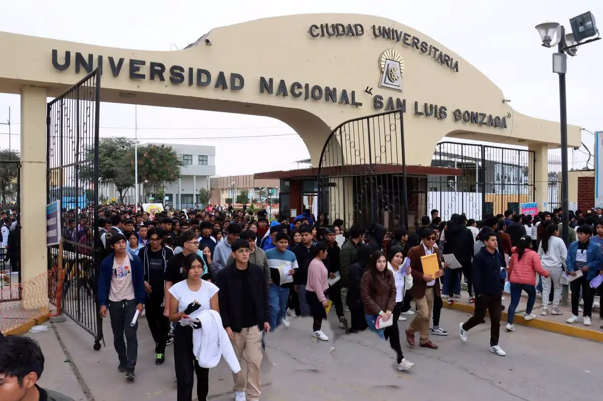 Resultados y lista de ingresantes a la Universidad Nacional San Luis Gonzaga de Ica Examen 2025-II