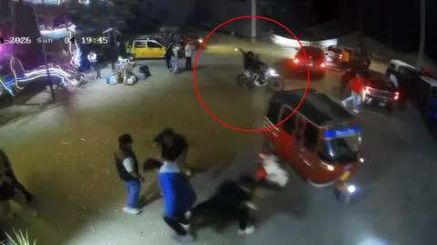 Balacera en Ica: delincuentes en moto disparan frente a discotecas y dejan siete heridos