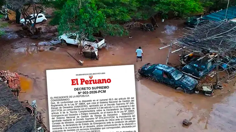 Gobierno declara en emergencia a Nasca y Palpa por riesgo de lluvias y huaicos