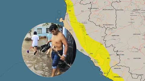 Alerta Senamhi: Lluvias se registrarán en Ica, Lima, Arequipa y el norte hasta el 14 de febrero