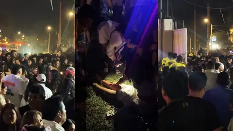 Avalancha humana en evento municipal por Día del Pisco Sour deja joven herida en Ica