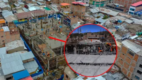 Ayacucho sur: Cae techo de mercado municipal de Puquio, obra de S/18 millones a meses de entregarse
