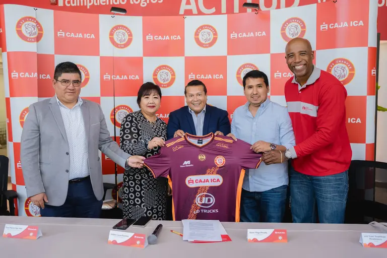 Caja Ica es el nuevo sponsor oficial de Los Chankas CYC para la temporada 2026 de la Liga 1