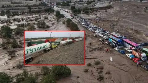 Huaicos en Ica frenan el transporte de gas hacia el sur y Petroperú declara emergencia