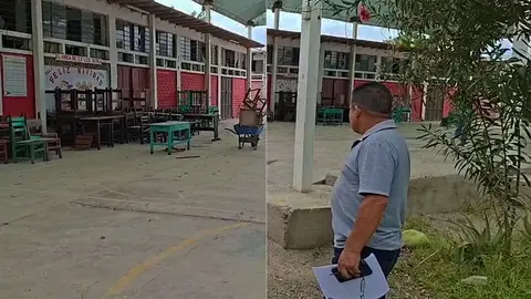 Ica: 30 aulas inhabitables en colegio Daniel Merino Ruiz y mobiliarios de hace 35 años