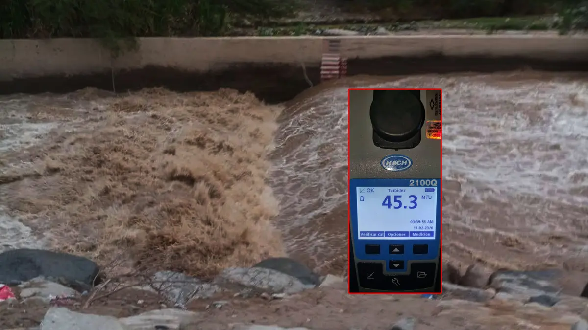 Ica: Emapica suspende servicio de agua potable por alto nivel de turbidez en el río Ica