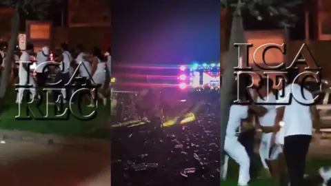 Ica: Evento del Día del Pisco Sour y concierto de Pamela Franco terminan en enfrentamientos