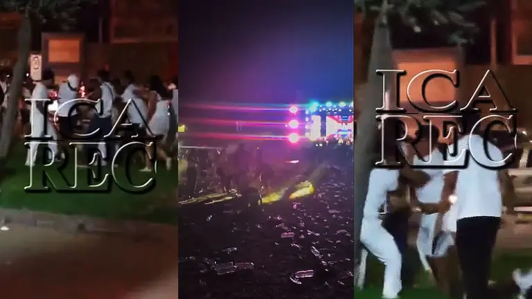 Ica: Evento del Día del Pisco Sour y concierto de Pamela Franco terminan en enfrentamientos