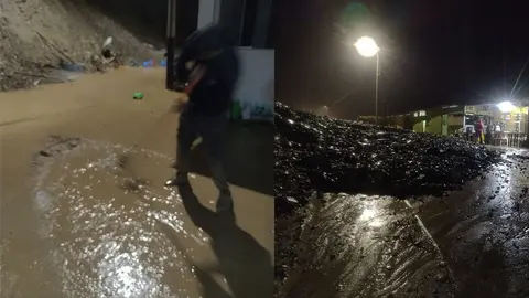 Ica: Huaico inunda viviendas en Huáncano y deja vías bloqueadas en Pisco tras intensas lluvias