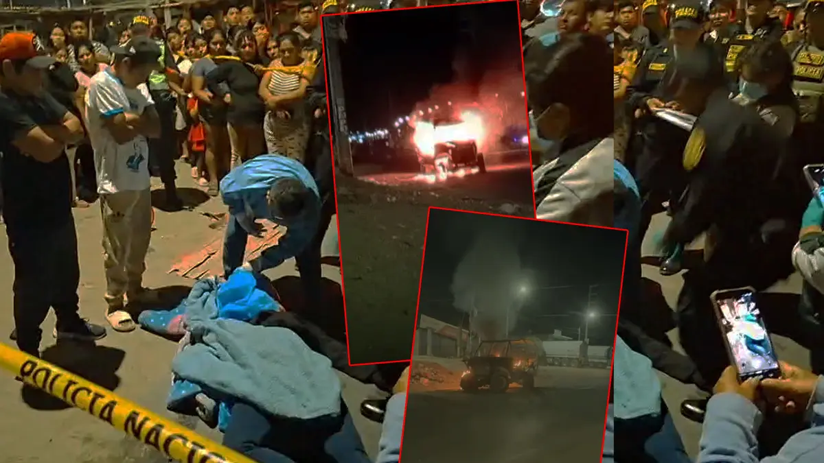 Ica: incendian tubular clandestino que provocó la muerte de una joven de 22 años