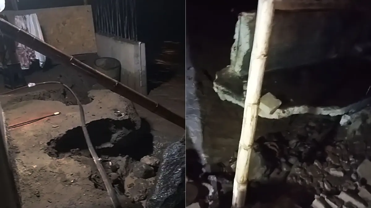 Río Ica aumenta su caudal y destruye parte de una vivienda