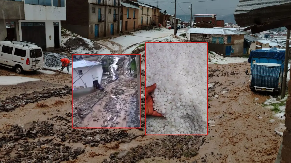 Torrencial lluvia Coracora: Granizada histórica destruye techos de calamina y arrasa cultivos