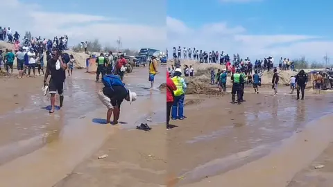 EN VIVO | Alerta en Ica hoy sábado 21 de febrero: pista de Panamericana Sur colapsa altura de Ocucaje y no ha pase de tránsito