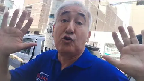 Ica: Congresista José Luís Elías se molesta al ser cuestionador por vía axiliar que ocupa su universidad