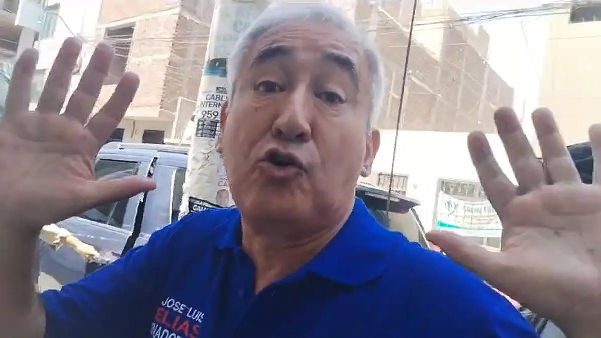 Ica: Congresista José Luís Elías se molesta al ser cuestionador por vía axiliar que ocupa su universidad