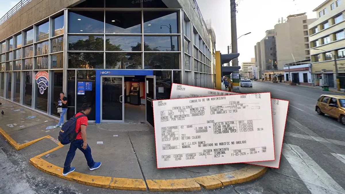 Ica: delincuentes retiraron dinero en cajeros de la Plaza de Armas tras asaltar a enfermera en falso colectivo