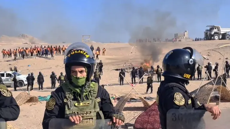 Ica: denuncian a policías por presunto abuso en operativo de desalojo vinculado a Shougang en Marcona